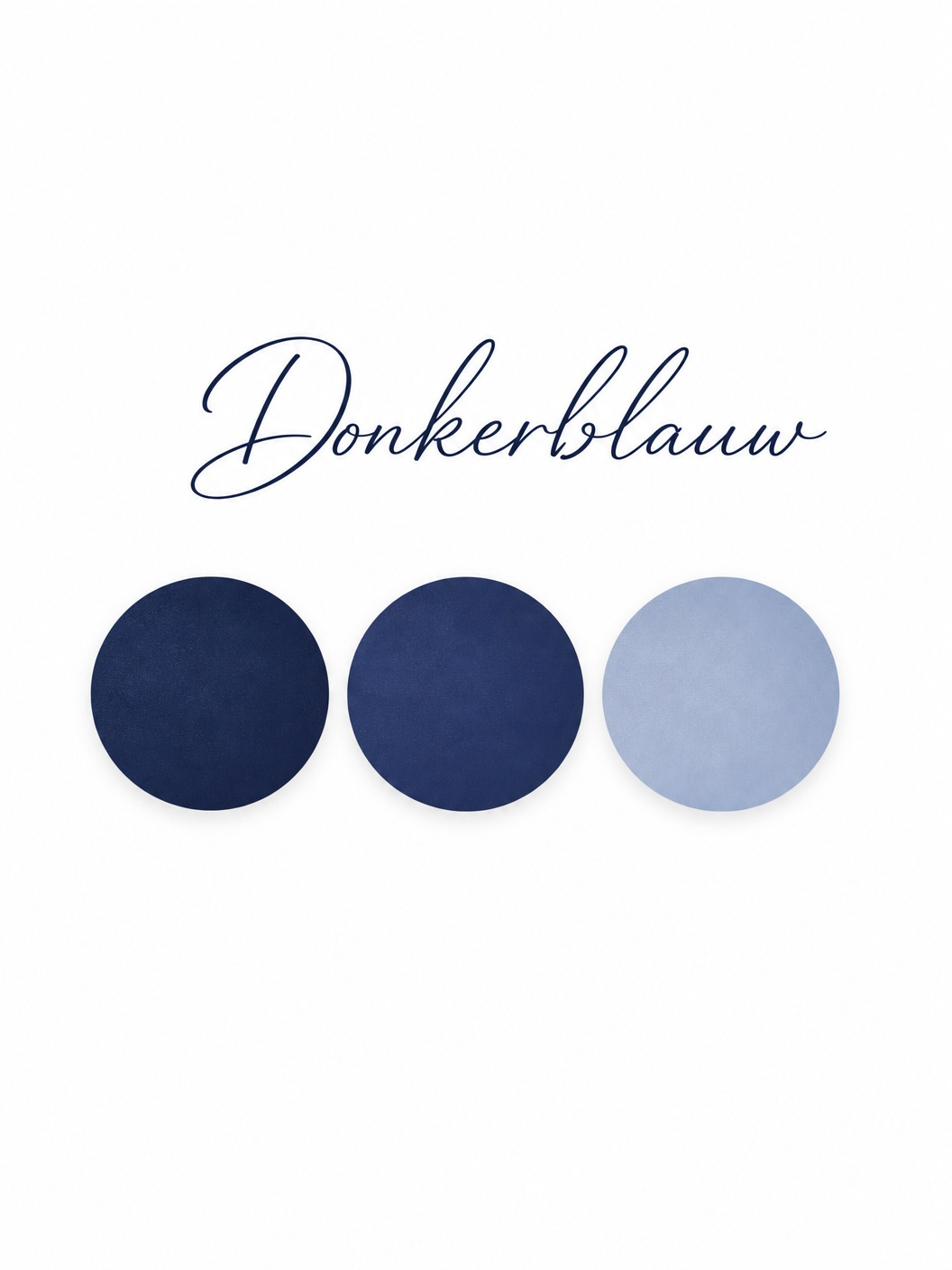 Dresscode heren — Donkerblauw kleuren